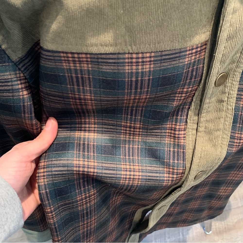 Nwot - Lined Collared Patterned Jacket - image 4